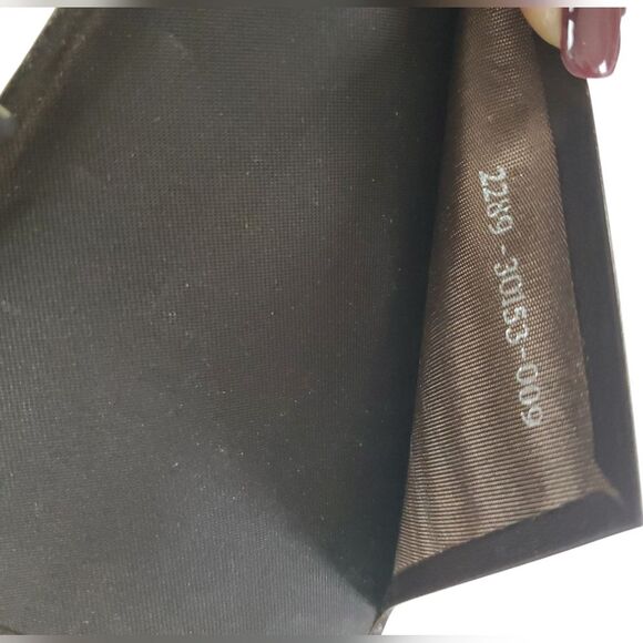 Fendi Zucca Agenda Wallet Planner Brown‎ Black Jacquard Leather Vtg - Picture 4 of 8